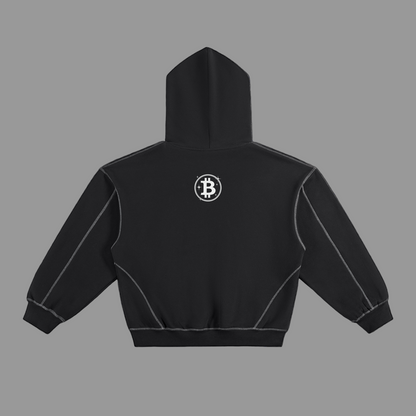 Hoodie with bitcoin